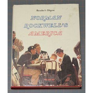 Readers Digest Norman Rockwells America Hardcover Book 1976 Christopher Finch Ed